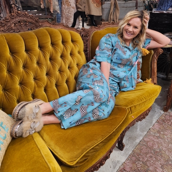 A Rare Bird Other - NEW A Rare Bird "Cause I Can" Zebra Shoe Closet P.J.'s

Pajama Set